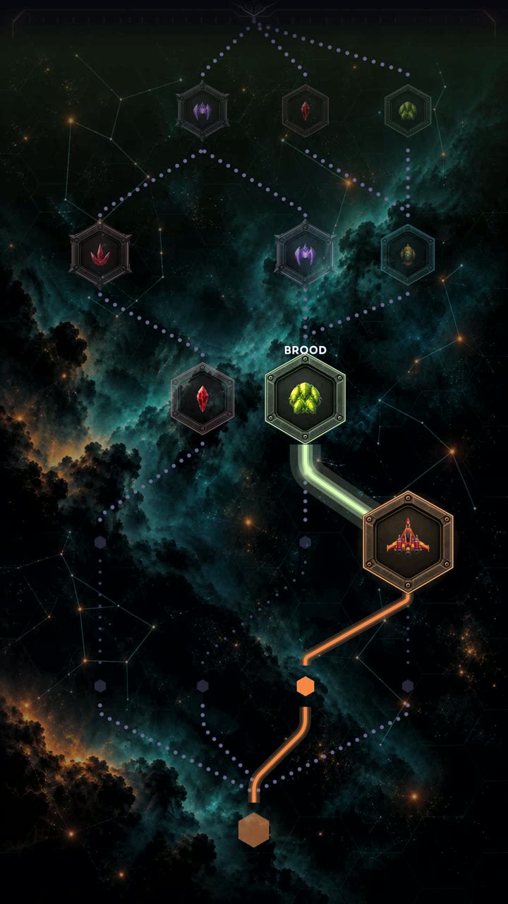 The run map with branching paths